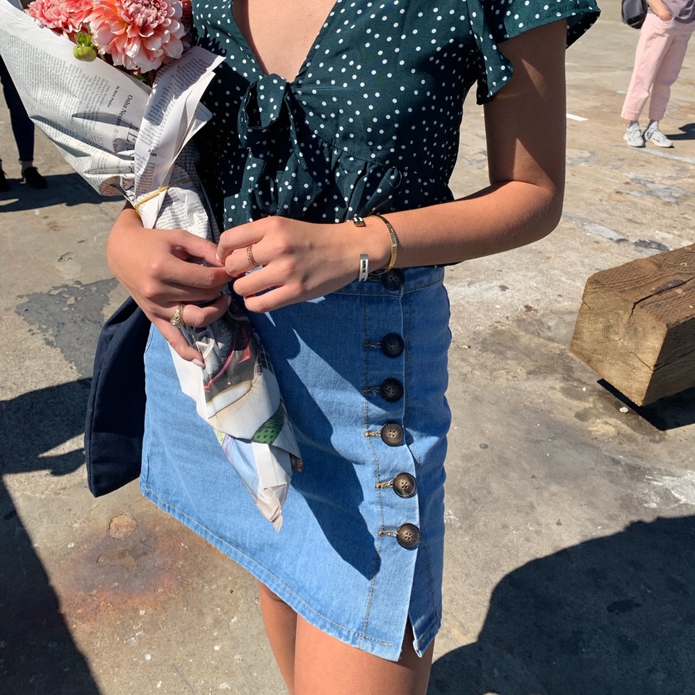 Jean Skirt